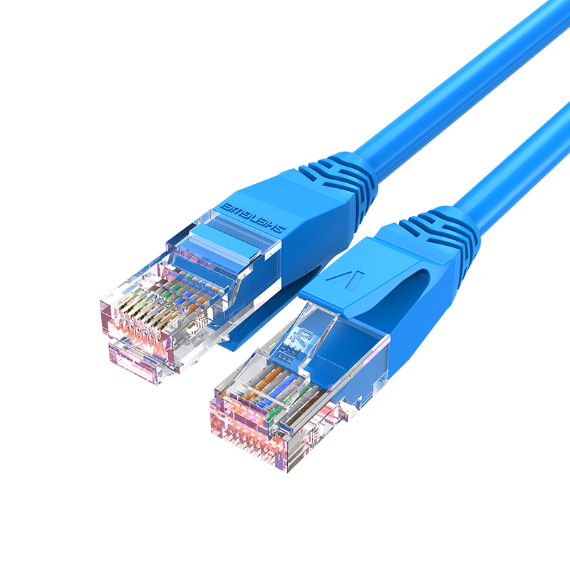 Cat5e 100Mbps FTP 28AWG PVC Oxygen-Free Copper Network Patch Cord